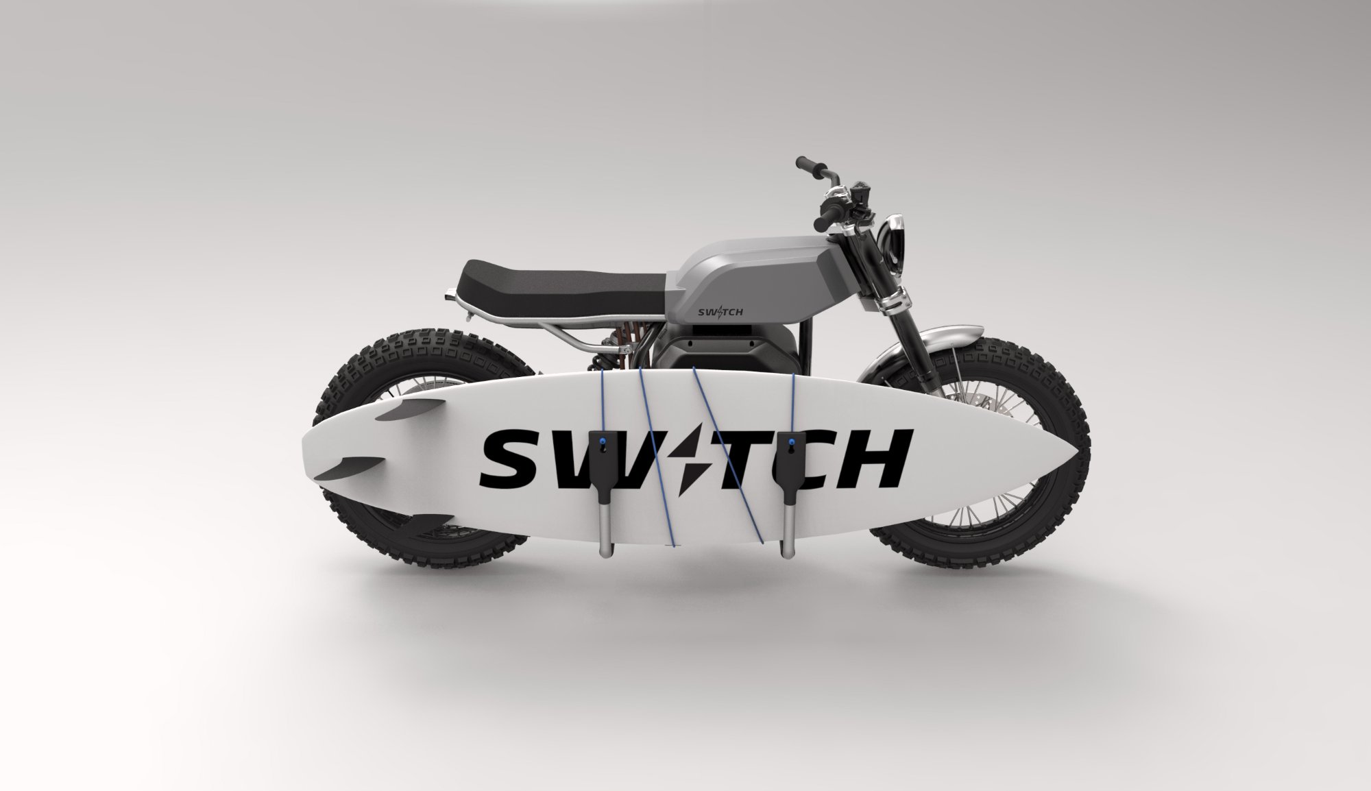 SWITCH with surfboard